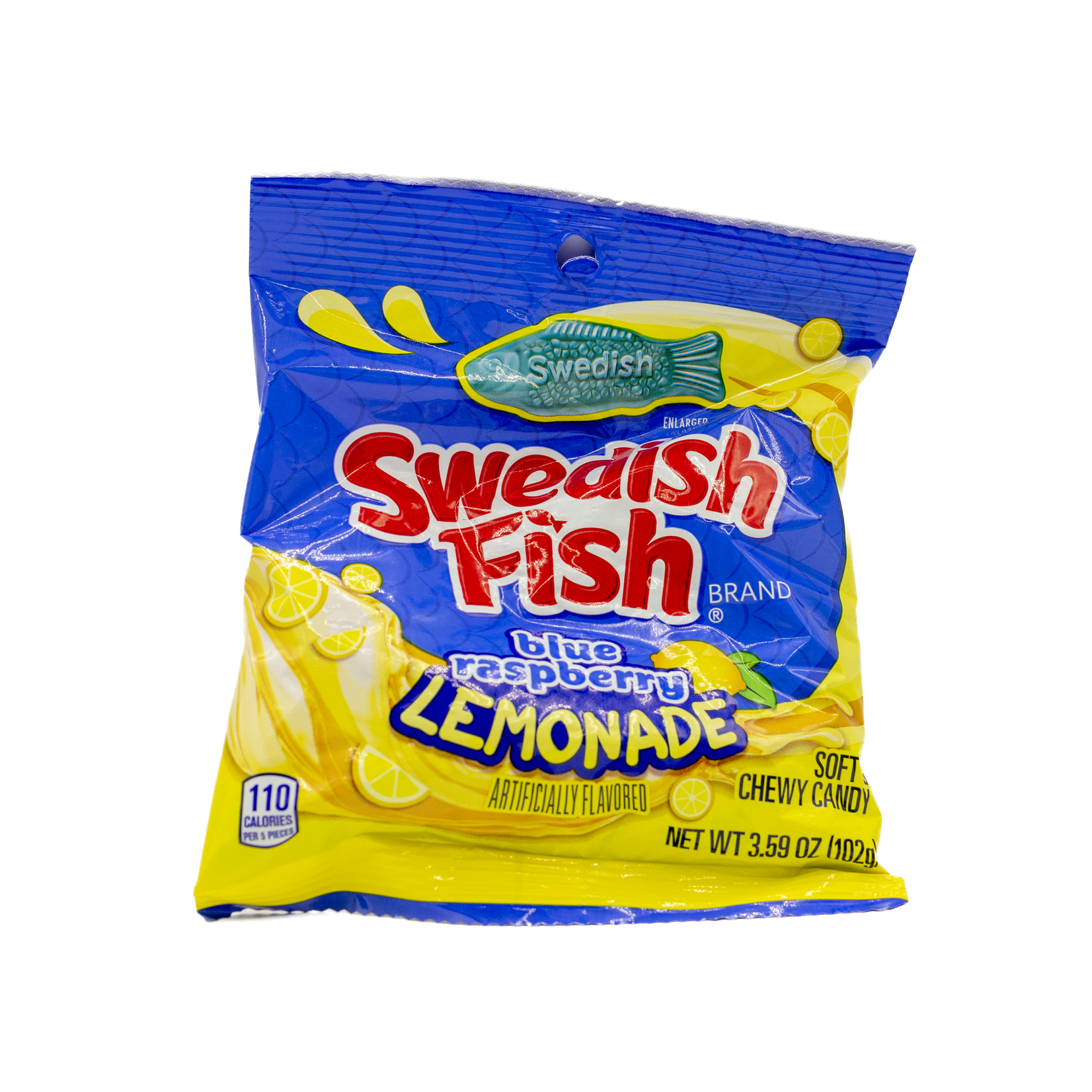 Swedish Fish Swedish Fish Framboise Bleu et Limonade 102g