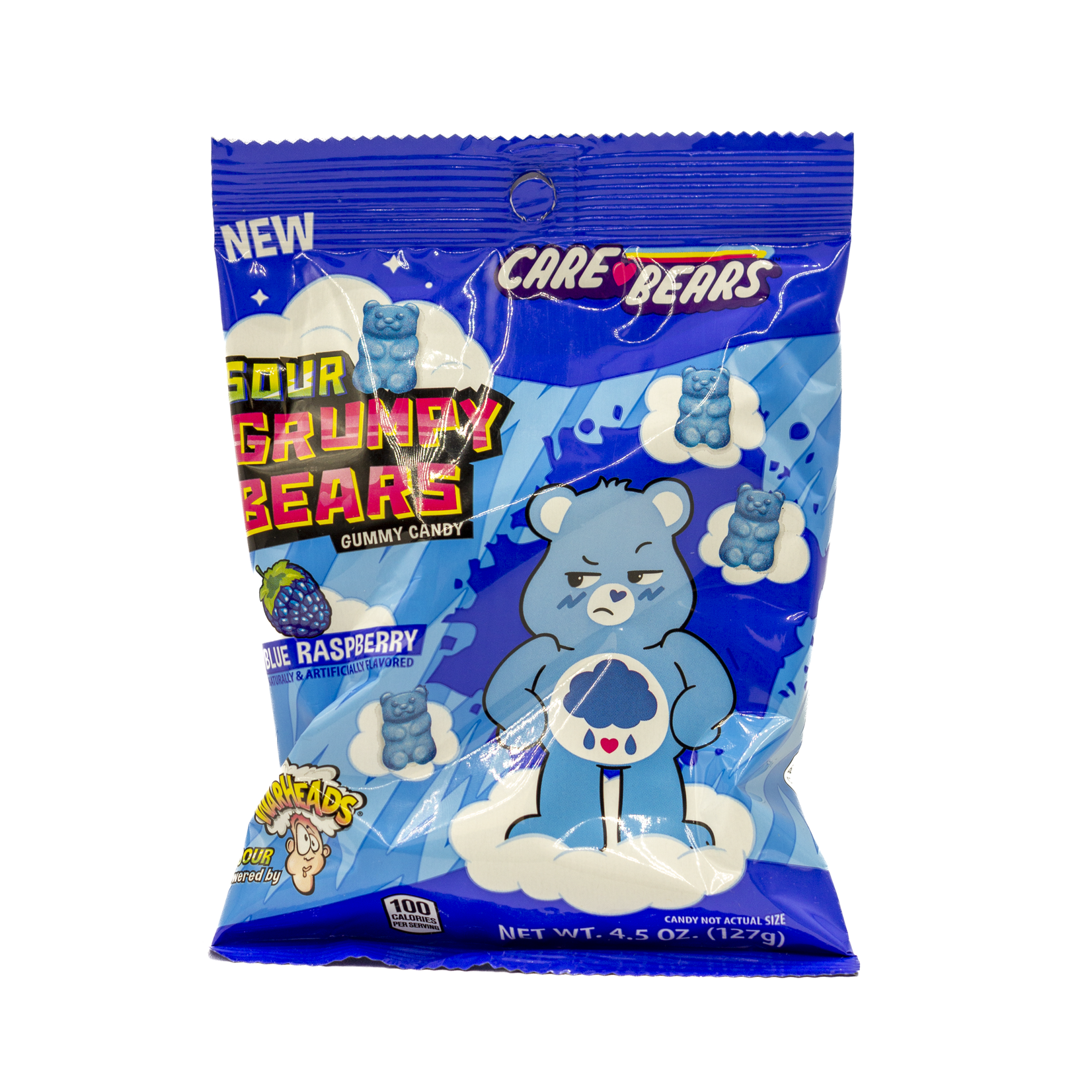 Warheads Warheads bears sour blue raspberry 127g