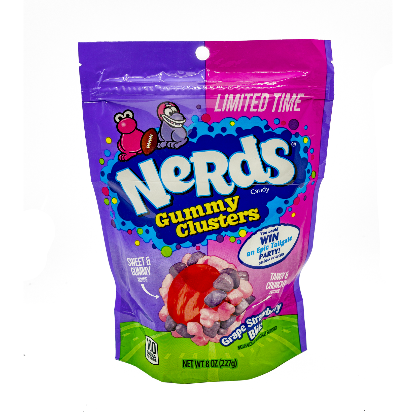 Nerds Nerds gummy cluster raisin & fraise blitz 227g