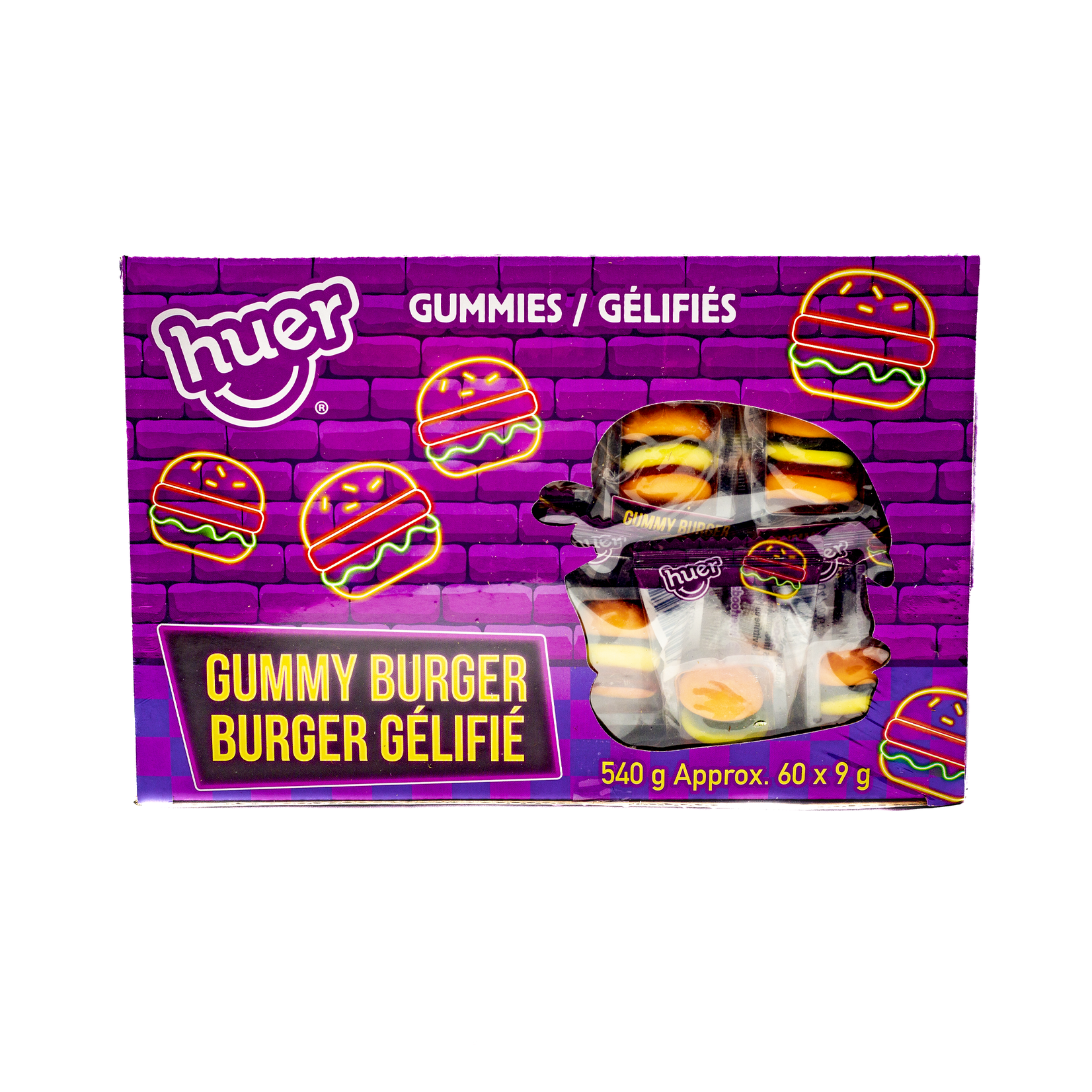 Huer Mini Burger 60x9gr.