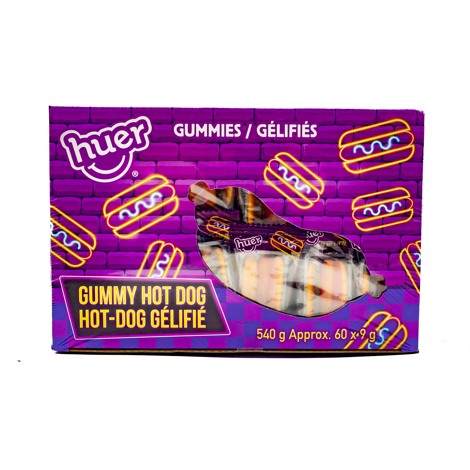 Huer Mini Hot Dog 60x9gr