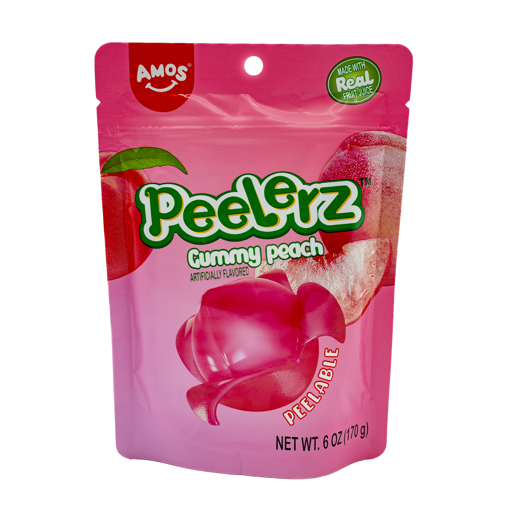 Amos Peelerz Peach  65g