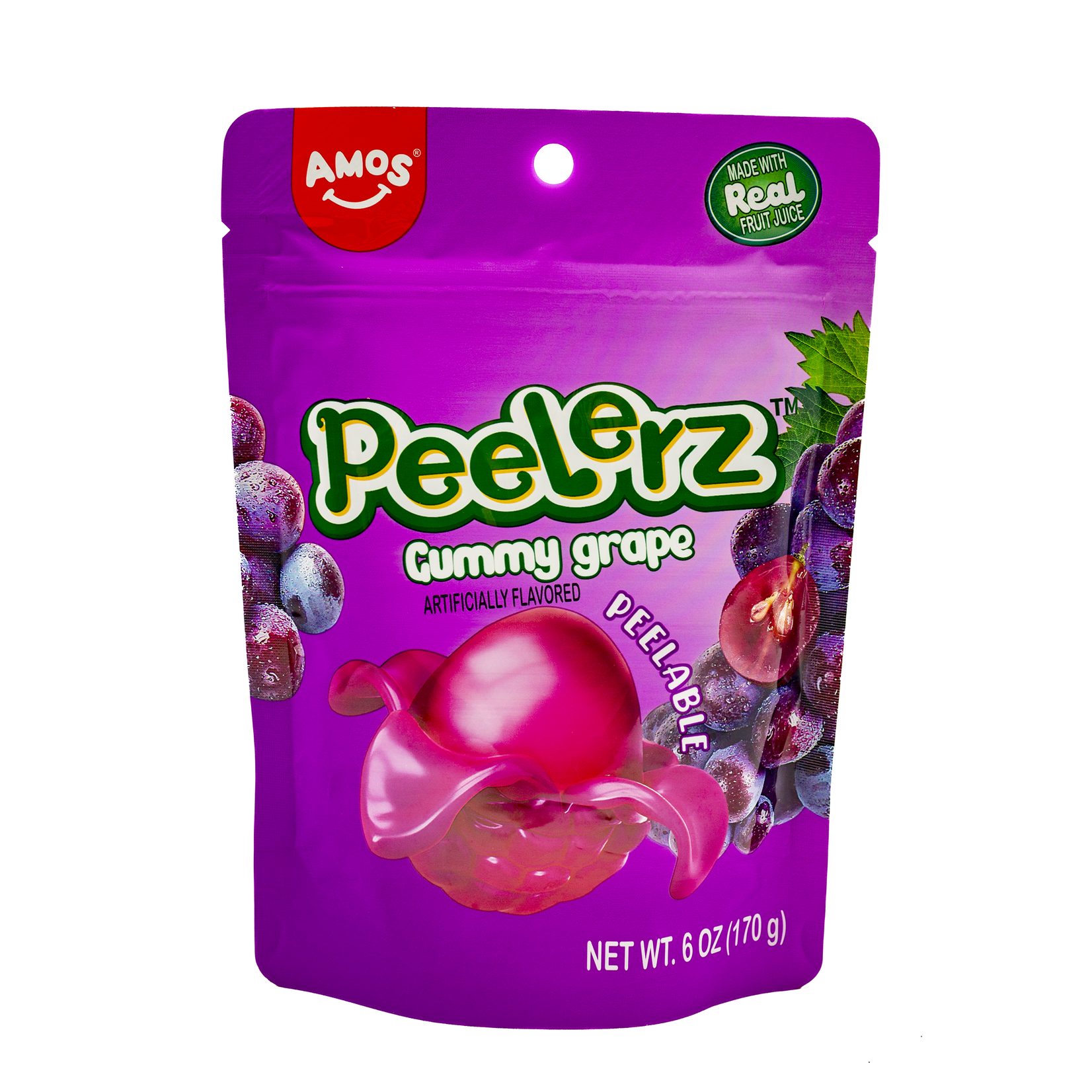 Amos Peelerz gelée raisin 170g