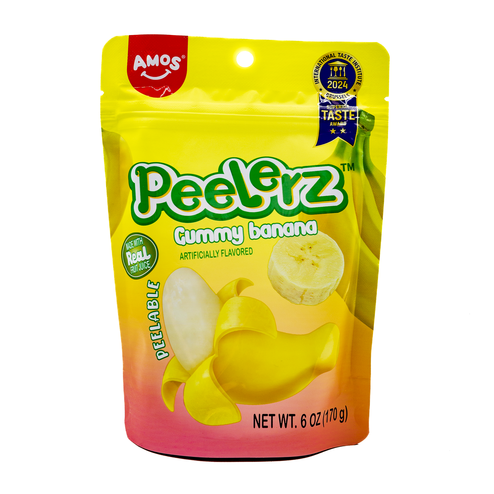 Amos Peelerz banane gelée 170g