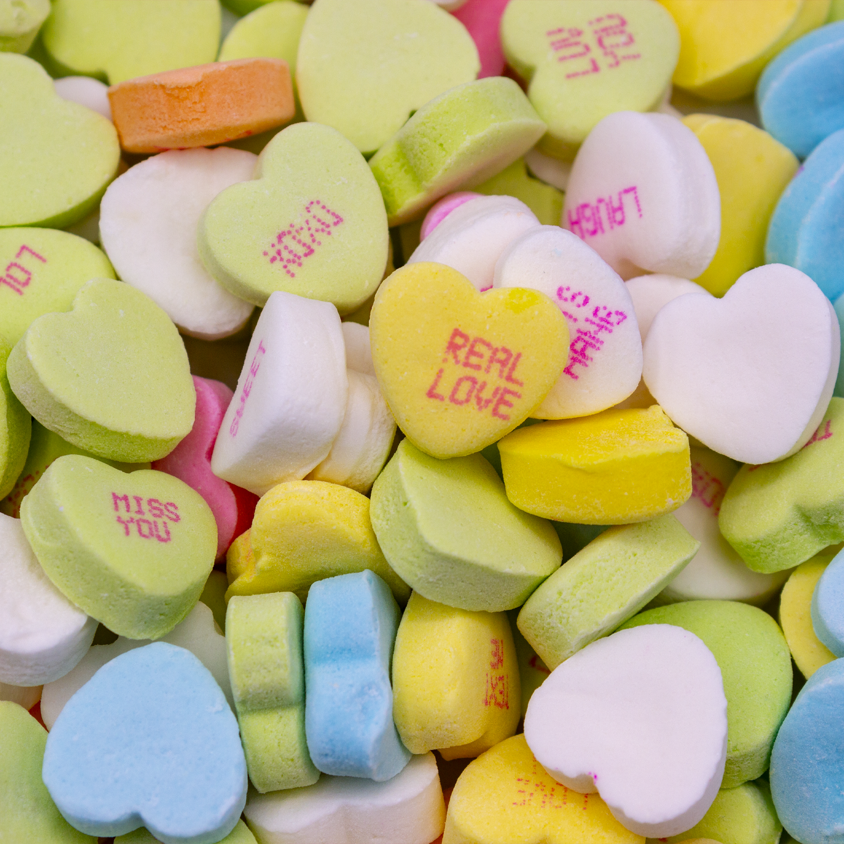 Small conversation hearts