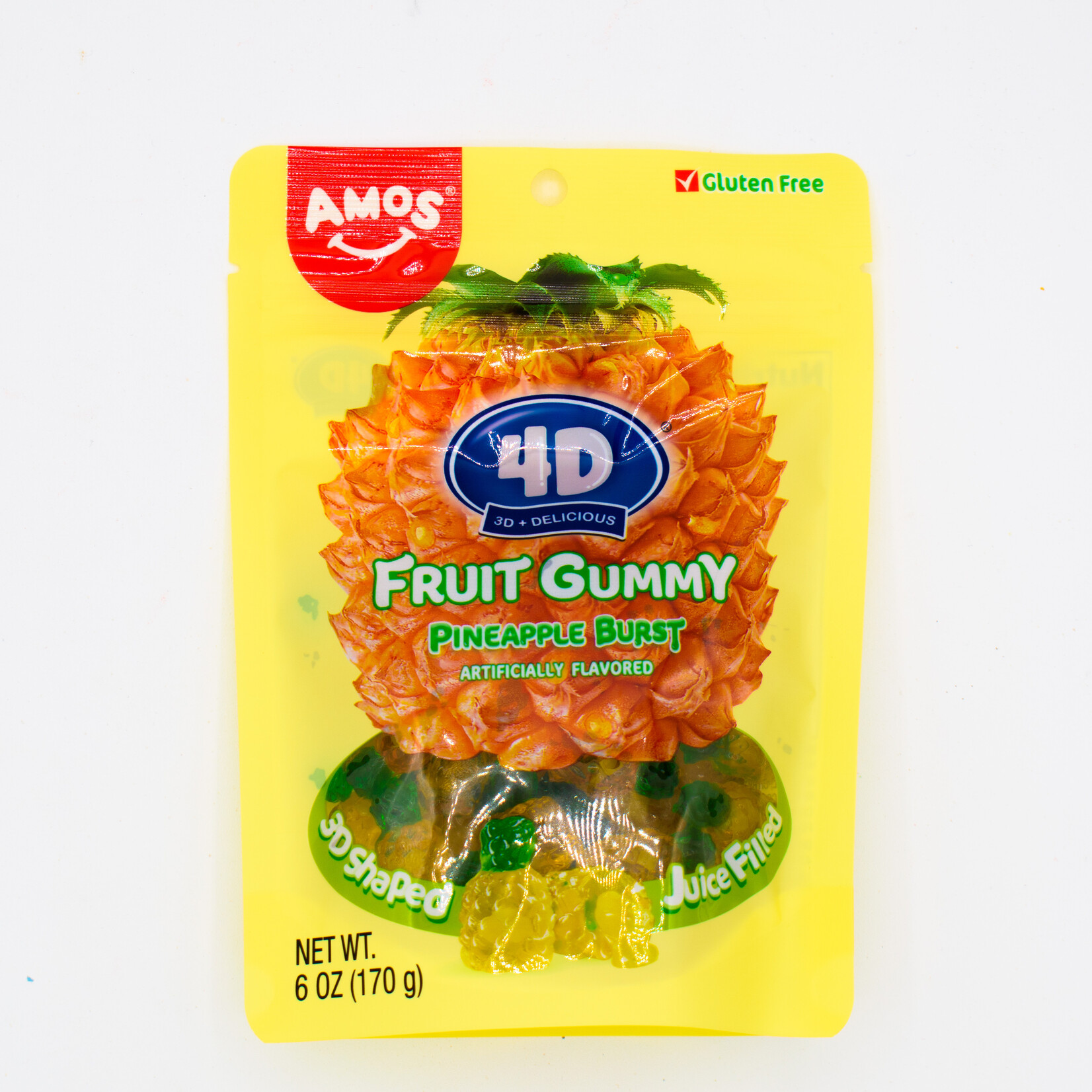 Amos Ananas en gelée 4D  170g
