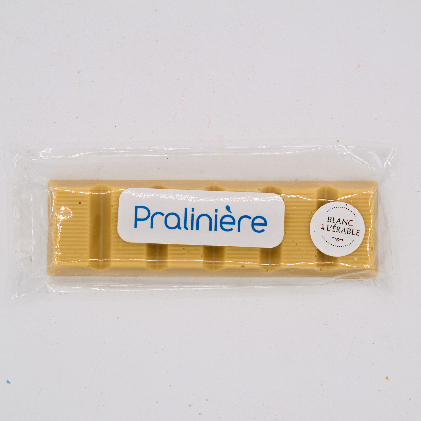 La Pralinière Barre chocolat blanc a l'érable  46gr