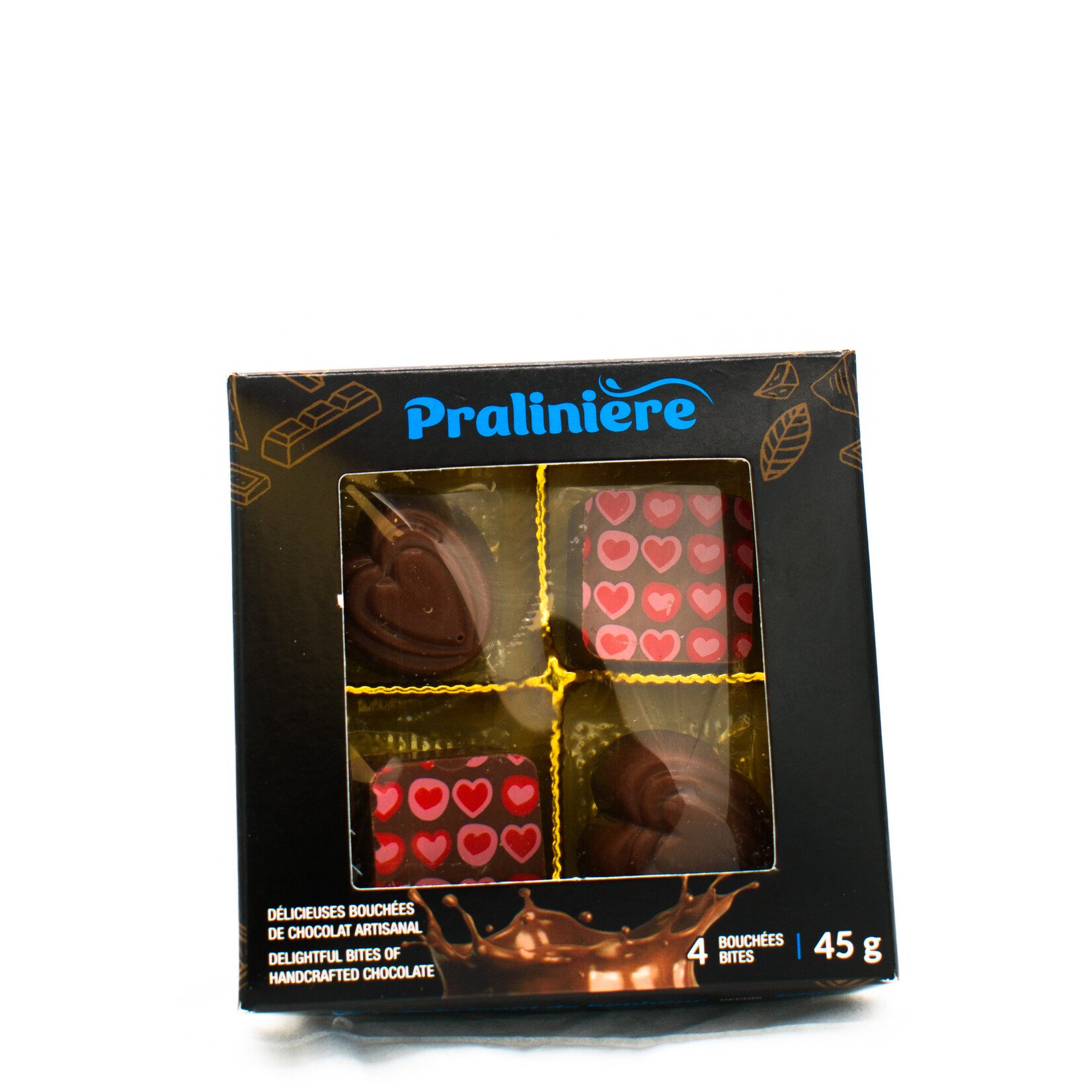 La Pralinière Fine Chcolate Box 4pcs
