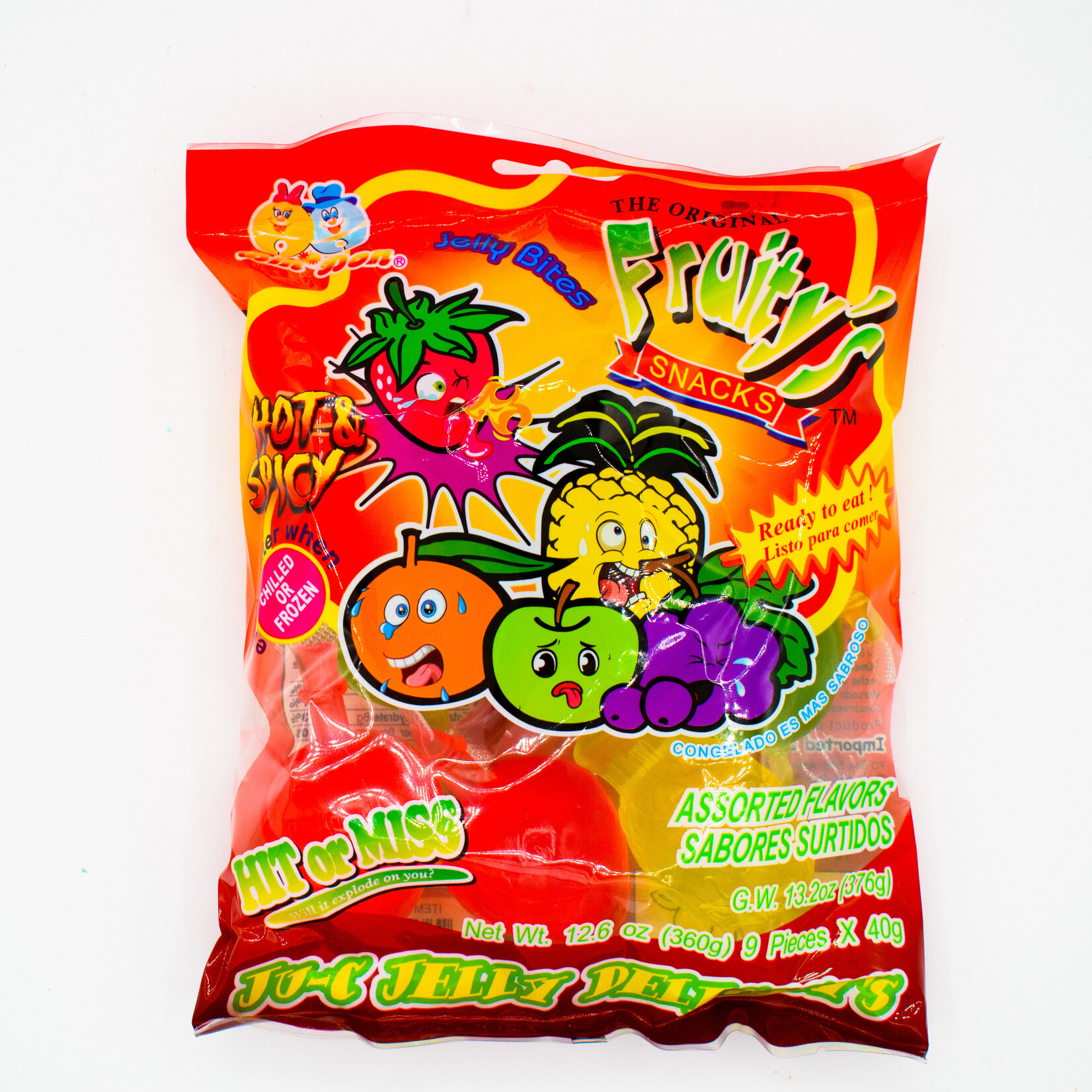 DinDon Jelly Fruits chaud et épicé 360g