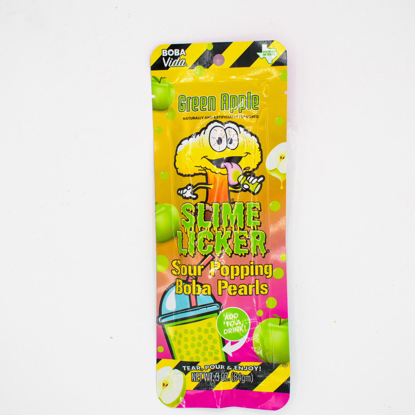 Toxic Waste Perles a thé pomme verte surette 84g