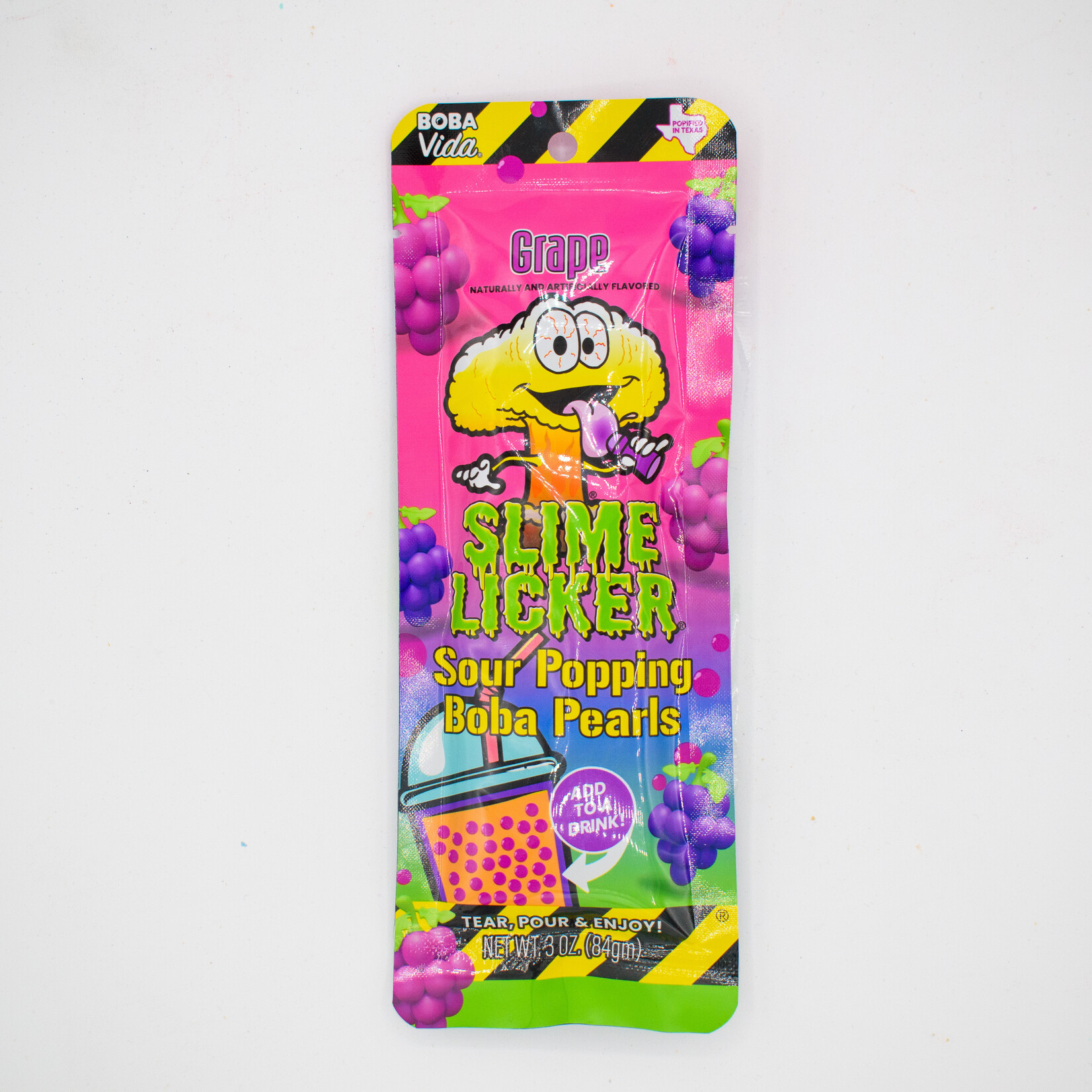Toxic Waste Sour popping bobba  grape 84g