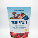 Verifruit Fraises lyophilisées chocolat noir 85g