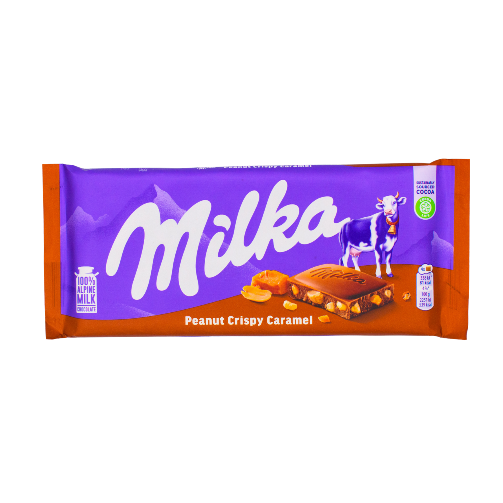 Milka Milka arachides caramel 90g