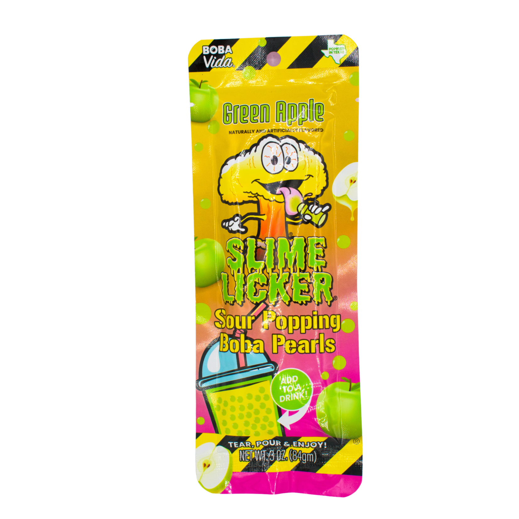 Toxic Waste Perles a thé pomme verte surette 84g