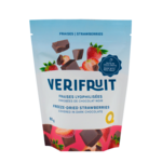 Verifruit Fraises lyophilisées chocolat noir 85g