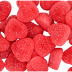 Damel & Razz Matazz Stuffed Strawberry Hearts