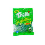 Trolli Sour green apple licorice laces 100g
