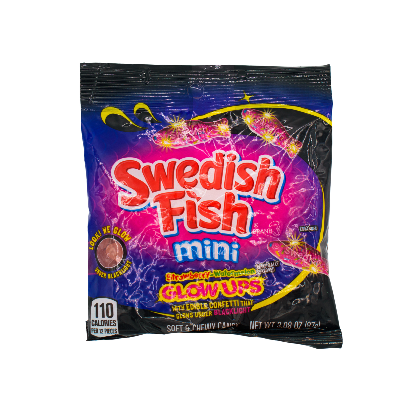 Swedish Fish Swedish Fish mini GlowUps 87g