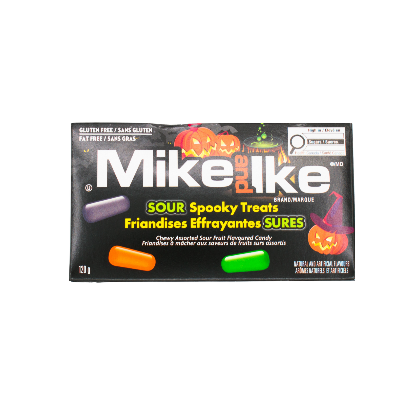 Mike & Ike Mike and Ike Friandises effrayantes sures 120g
