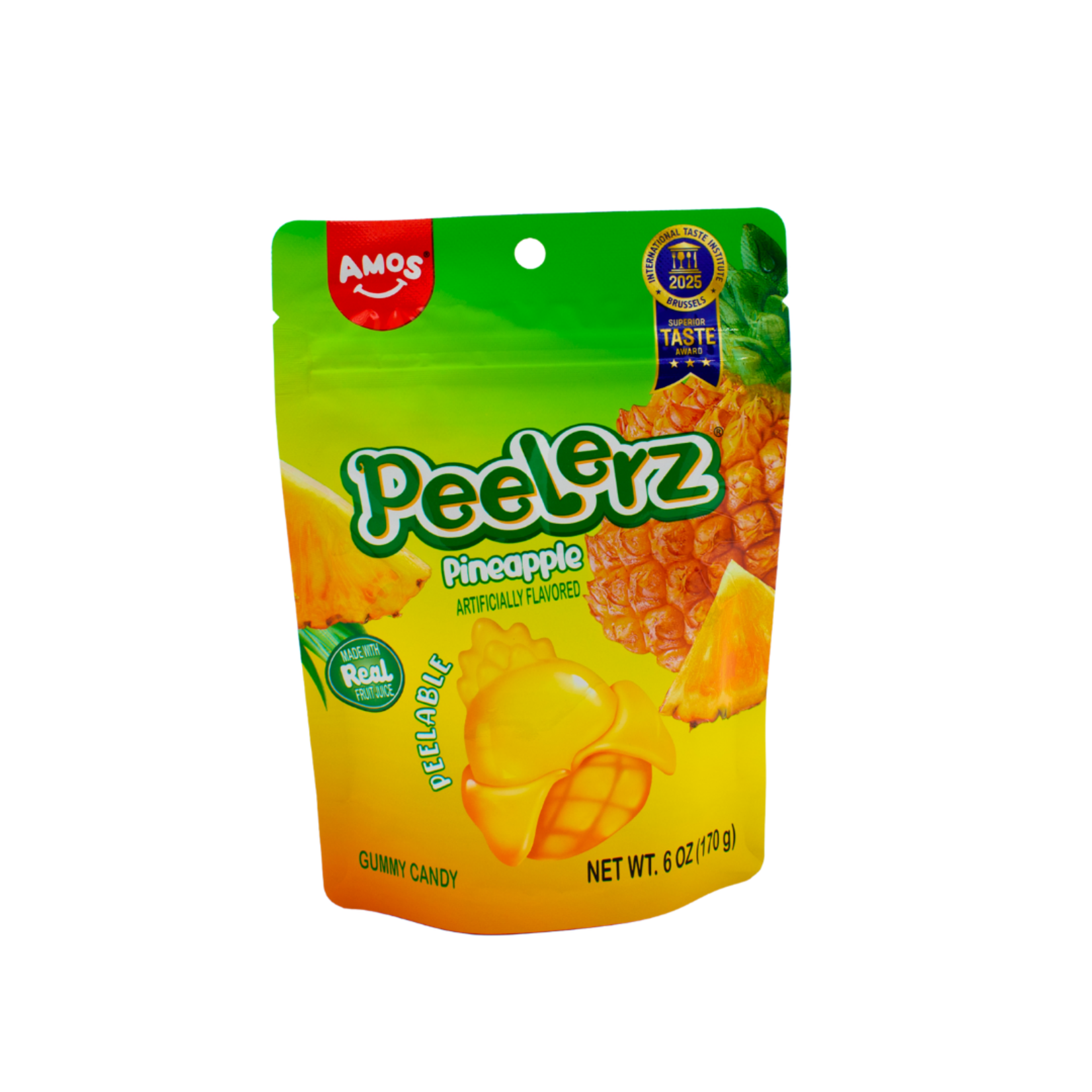 Amos Peelerz Ananas 170g