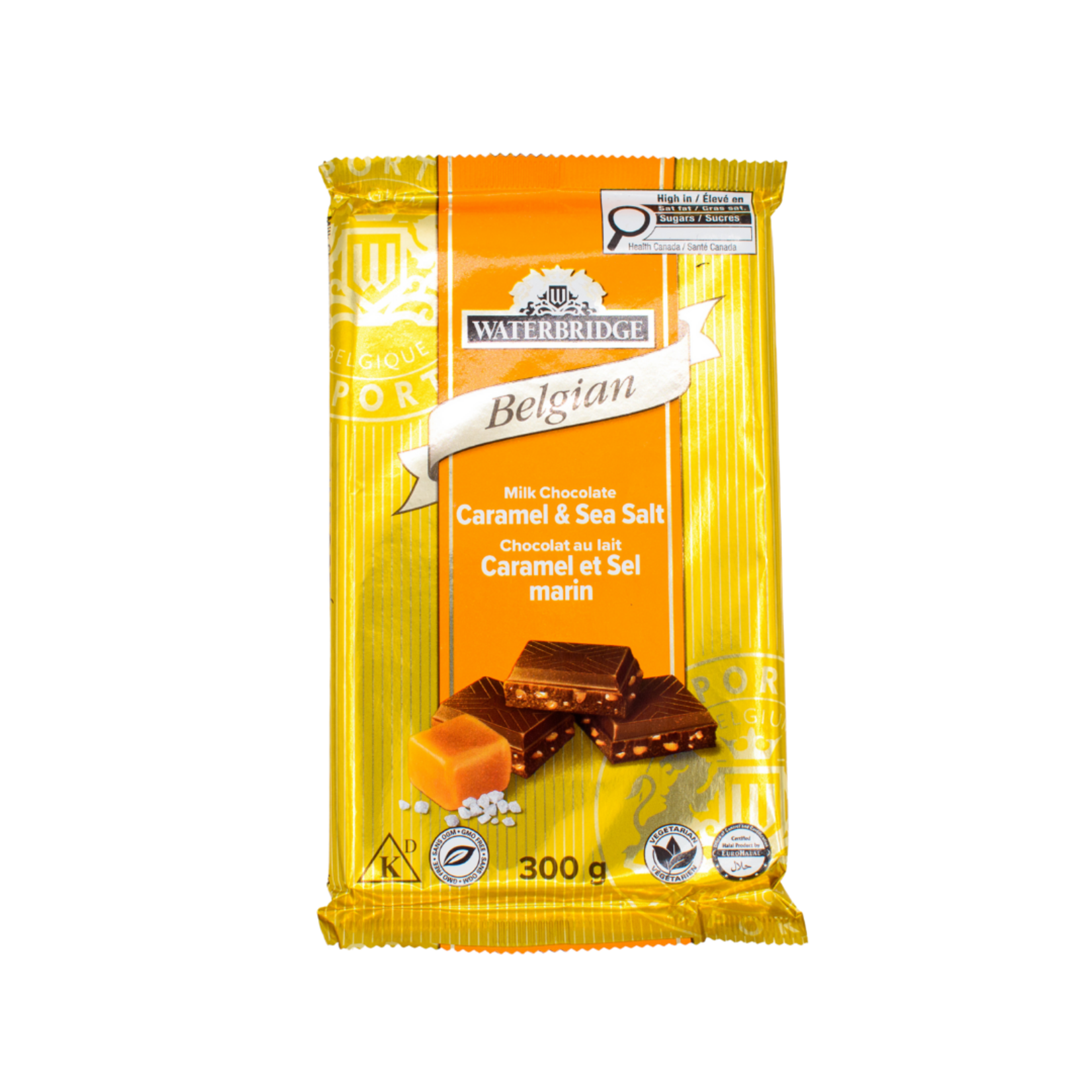 Waterbridge Belgian caramel & sea salt 300g