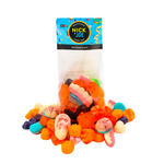 Mélange de bonbons en gelée d'Halloween