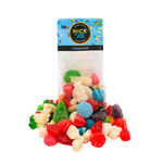 Mélange de bonbons en gelée des fêtes