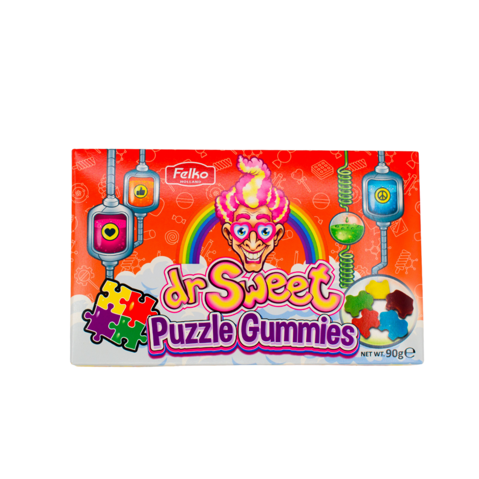 Dr Sweet Dr. Sweet Bonbons gelé Casse-Tête 90g