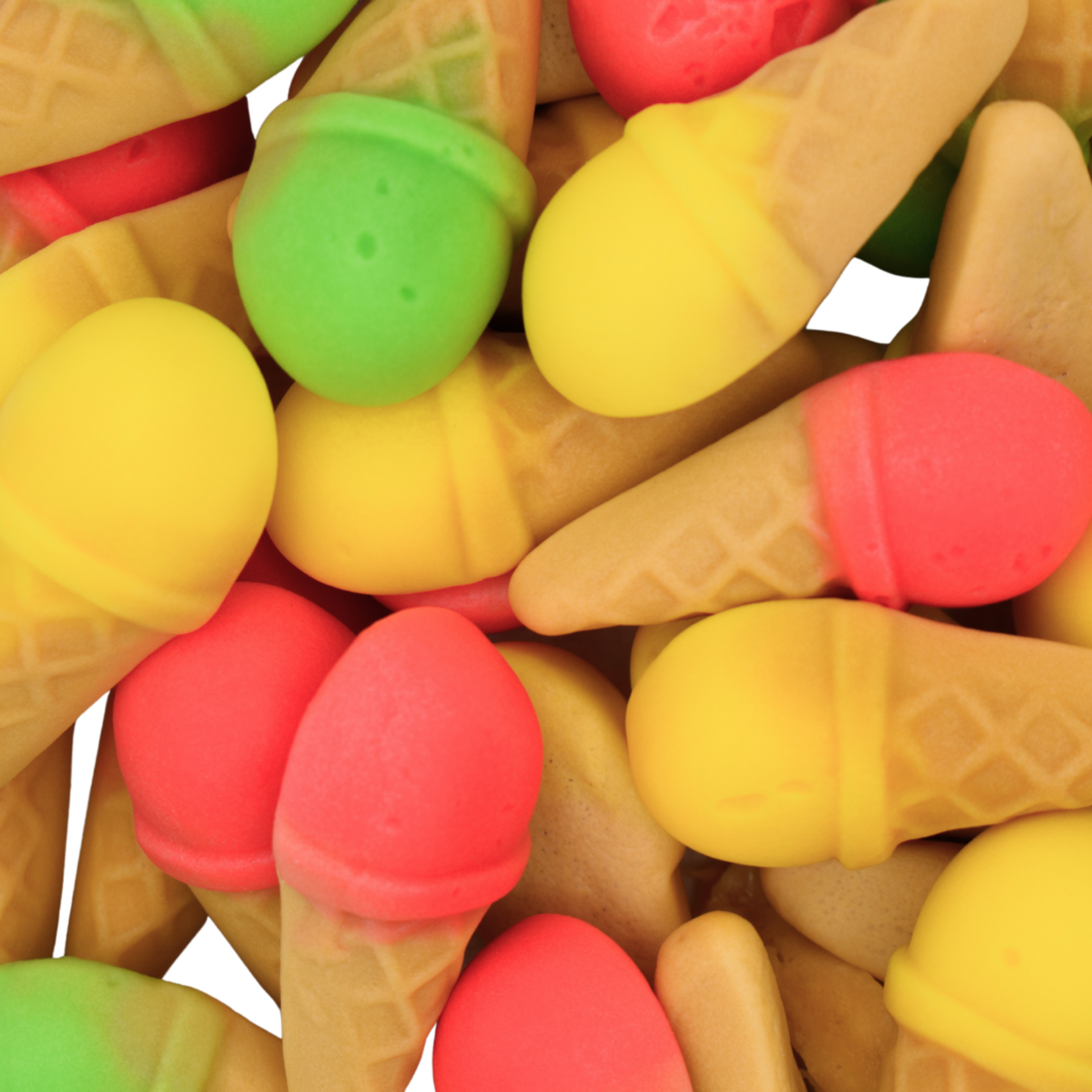 Cornets de crème glacée en gelée