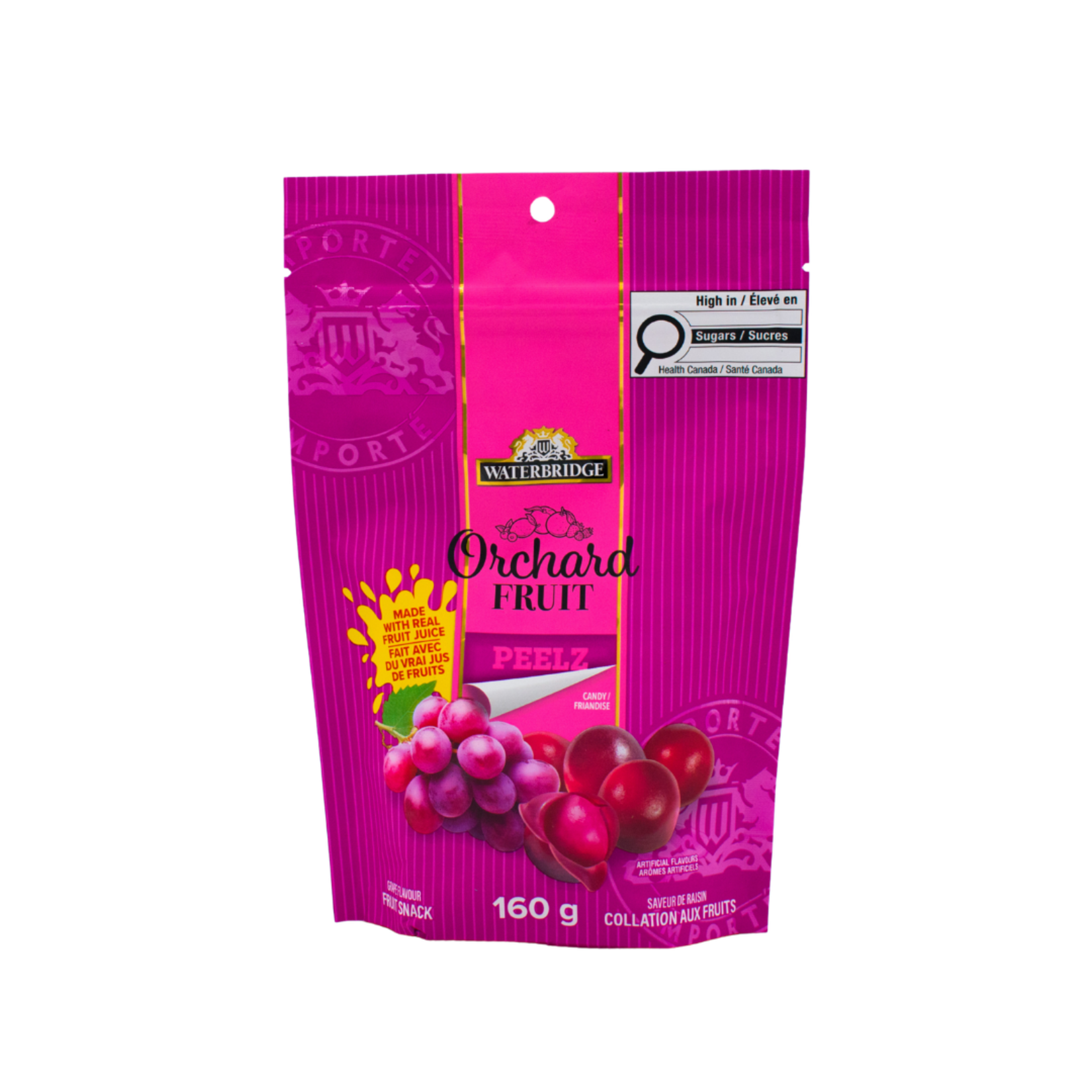 Waterbridge Grape pealable candies 160g