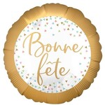 Confetti Bonne Fête Decorative Balloon 18''