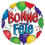 Bonne Fête Balloons Decorative Balloon 18''
