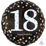 Happy Birthday 18 Decorative Balloon 18''