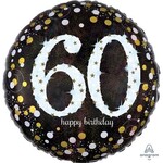 Ballon Décoratif Happy Birthday 60 18''