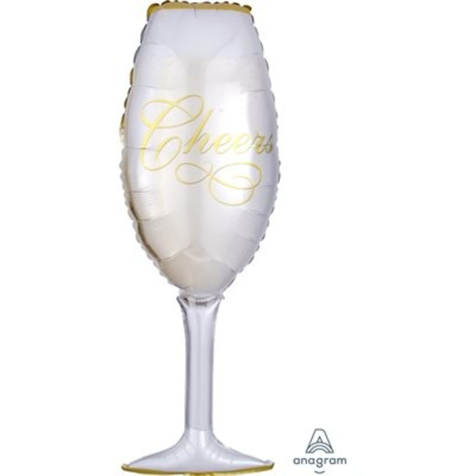 Champagne Glass Decorative Balloon 14''x 38''