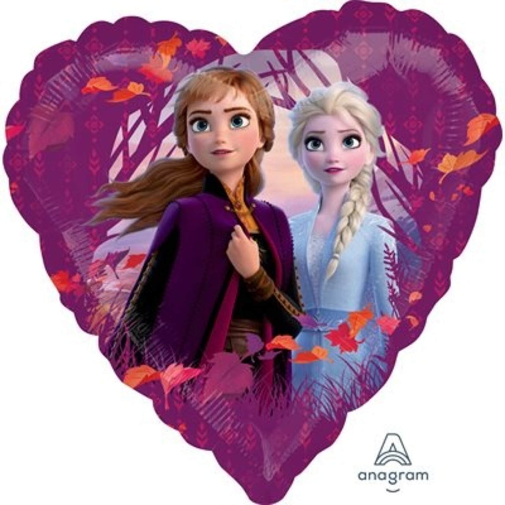 Frozen 2 Decorative Balloon Heart 18''