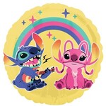 Stitch and Angel Decorative Balloon 18''