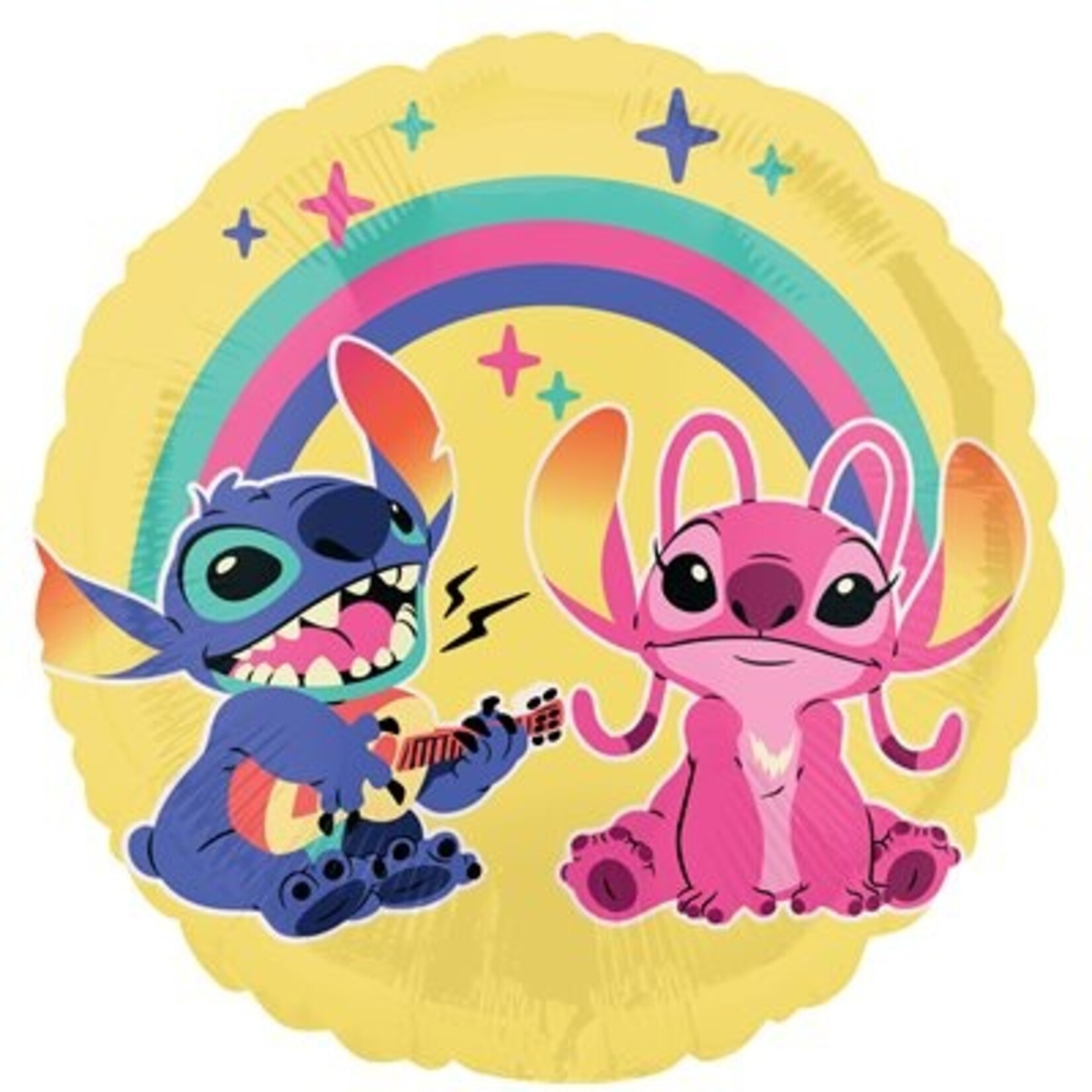 Ballon Décoratif Stitch et Angel 18''