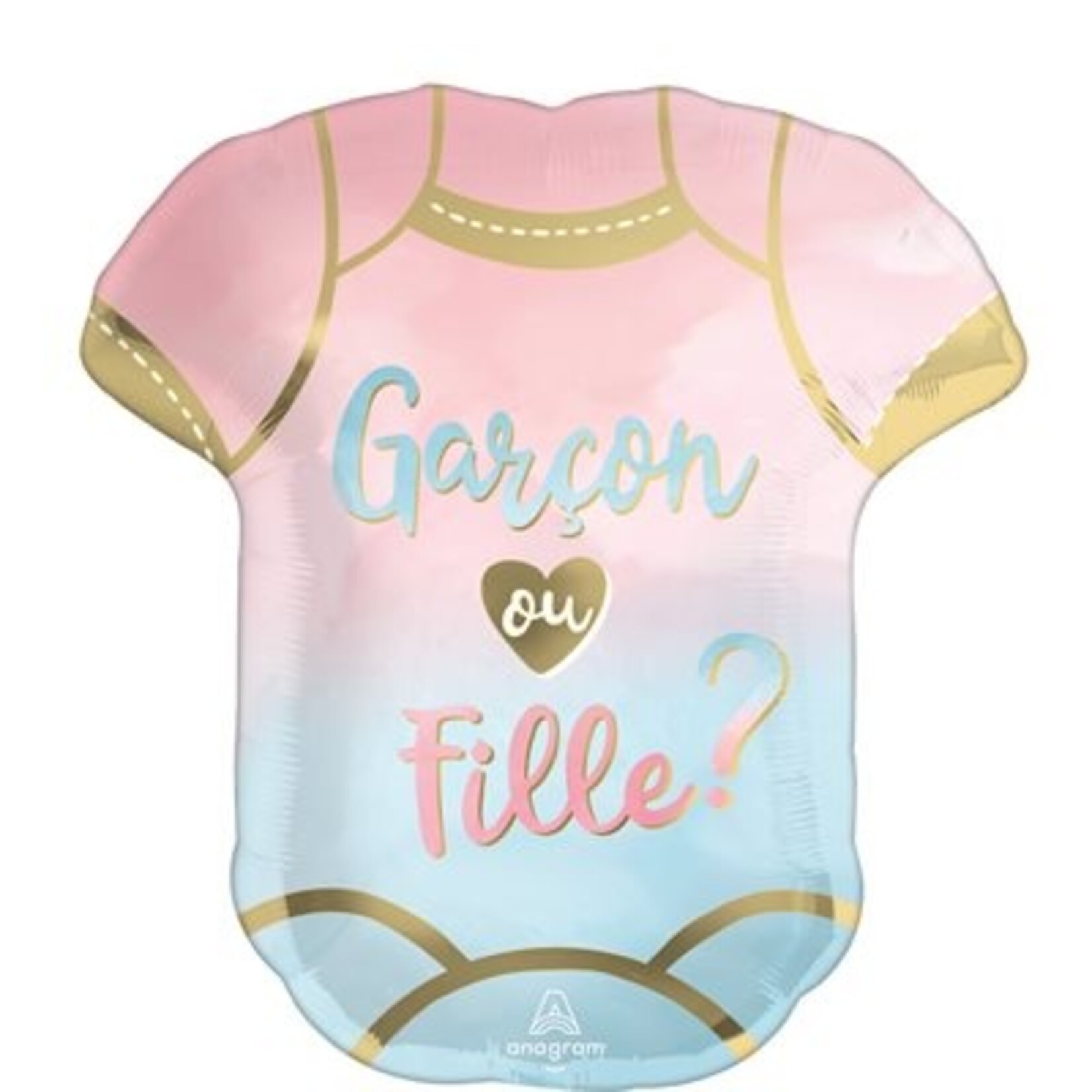 Ballon Décoratif Garçon ou Fille 22''x 24''