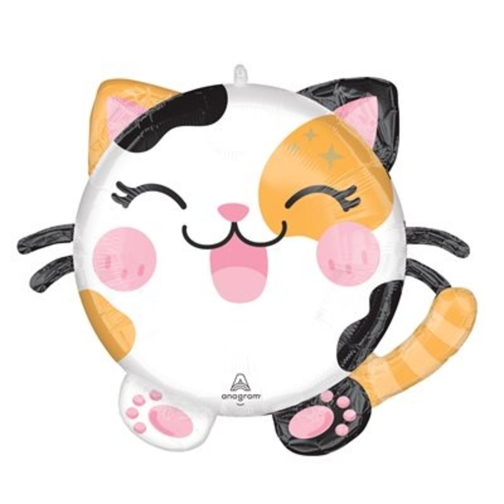 Kawaii Kitty Decorative Balloon 20''x 19''