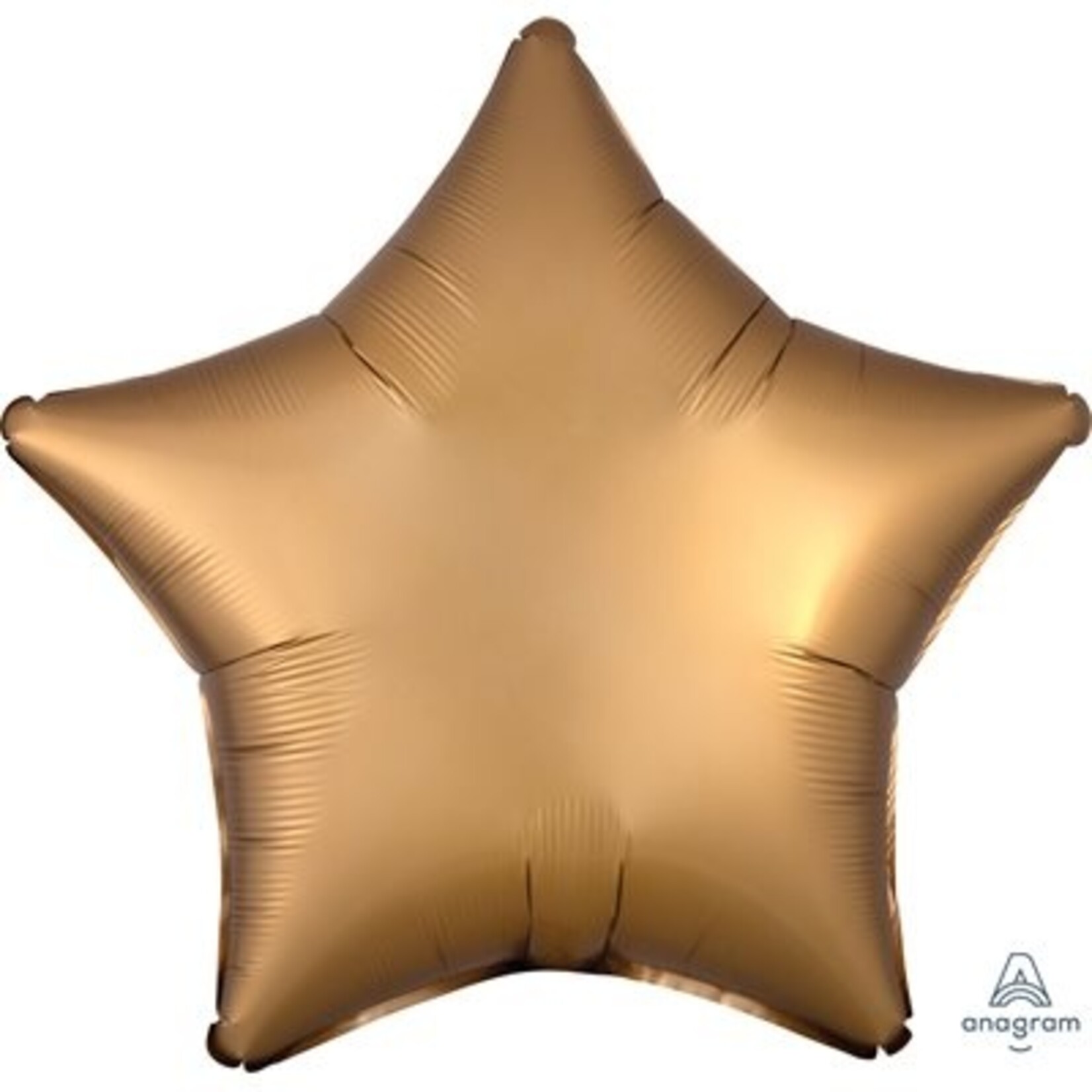 Gold Satin Star Decorative Balloon 19''