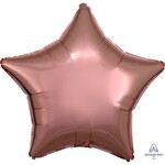Ballon Décoratif Étoile Or Rose 18''