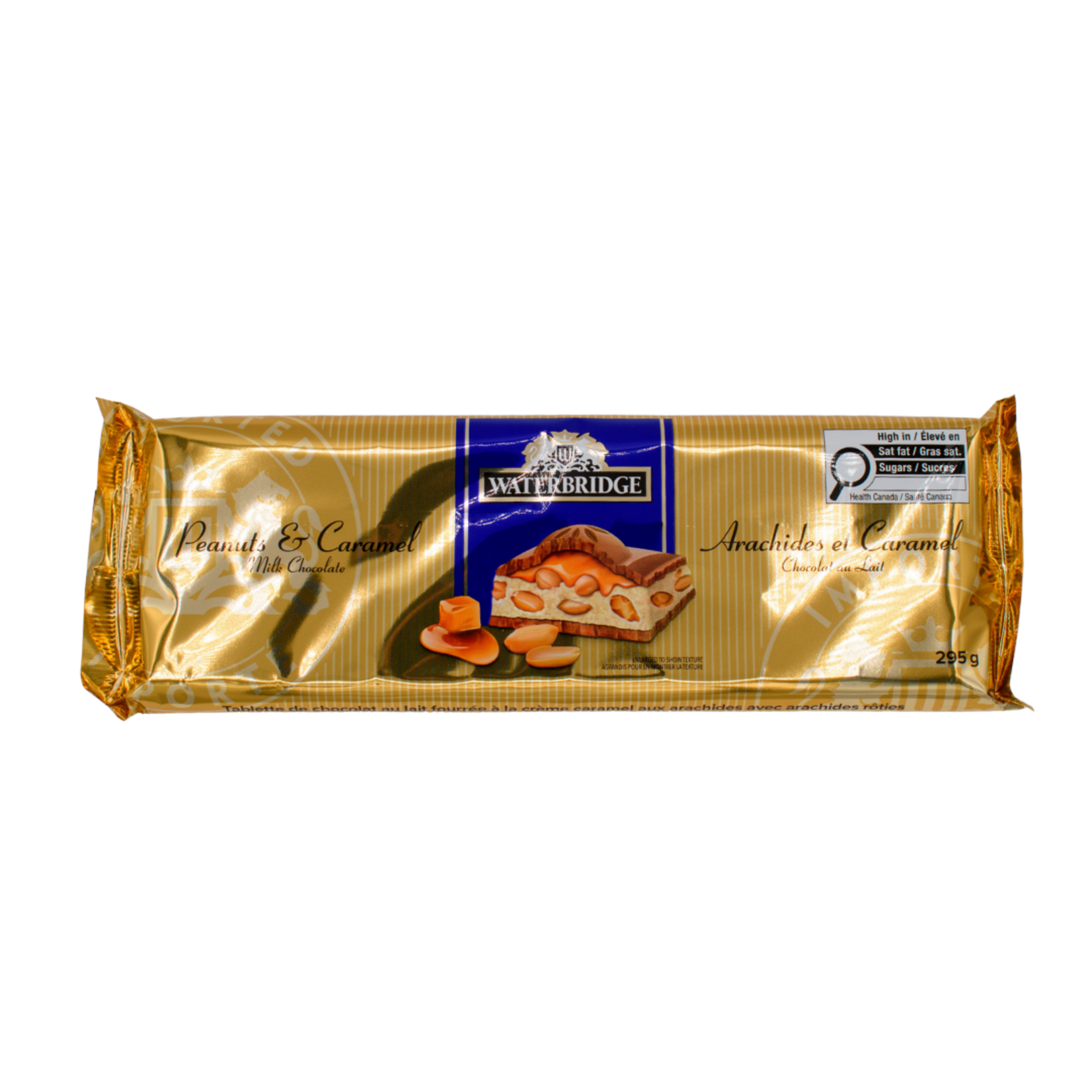 Waterbridge Waterbridge Peanuts and Caramel Milk Chocolate 295g
