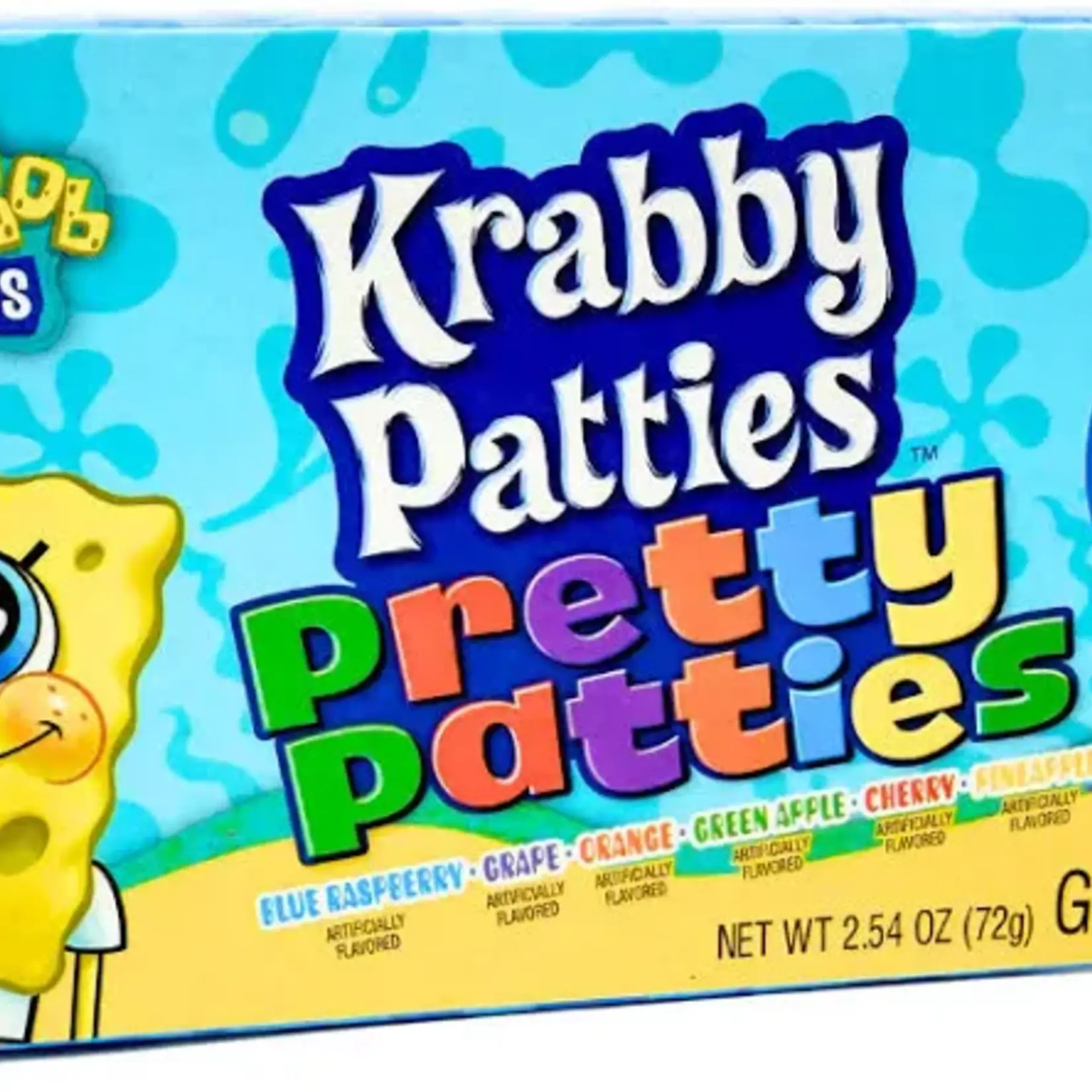 SpongeBob Krabby Patties coloré 72g