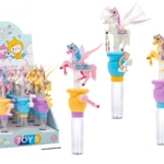Letime Candy Toy Rolling Pegasus Toy with Hard Candy 4g