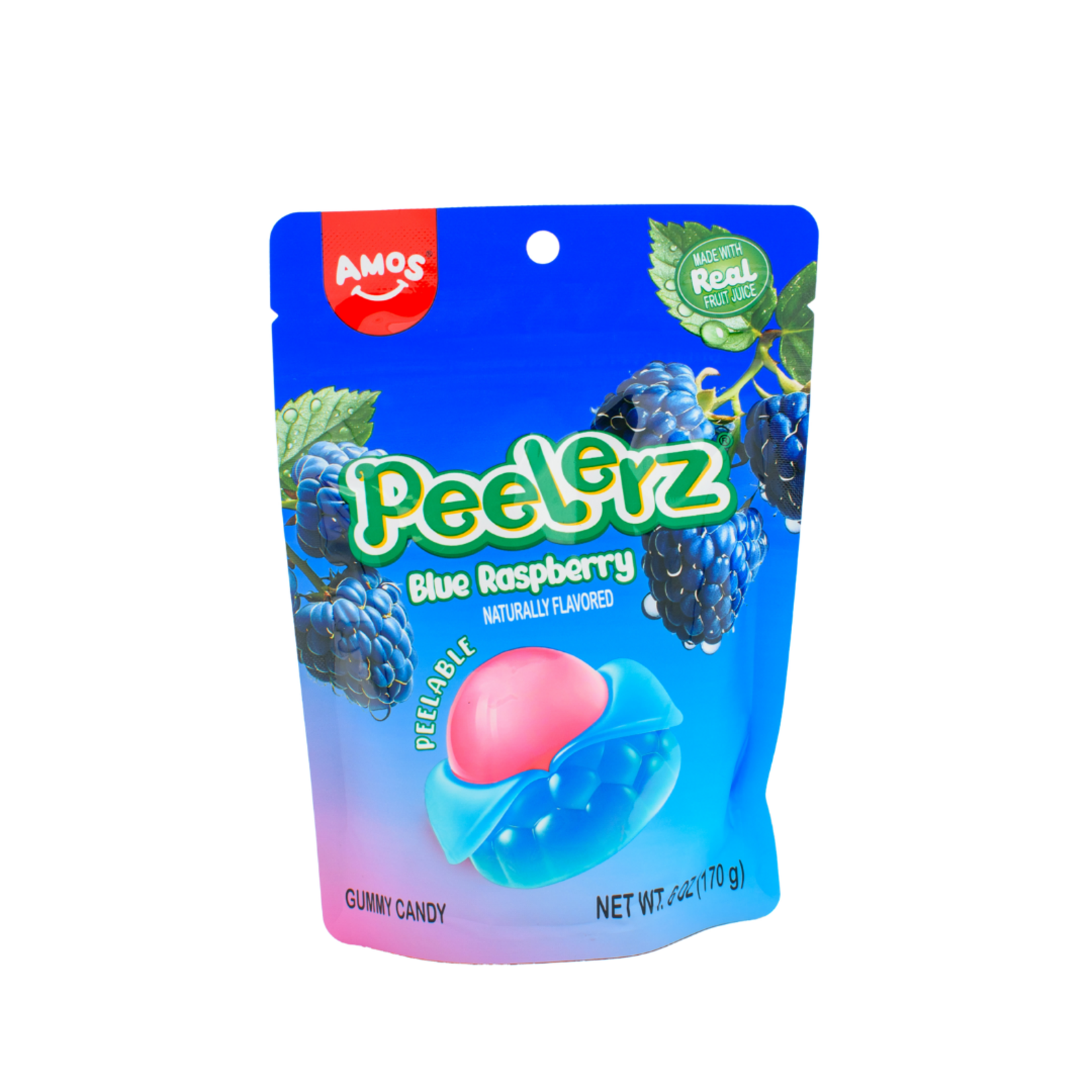 Amos Peelerz  Blue Raspberry 170g