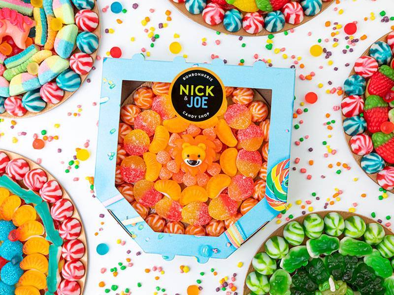 Bonbons Noix Et Cie  Cinnamon Hearts - Nick & Joe Candy Shop
