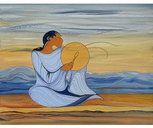 Mother of the Sea■Maxine Noel・ioyan mani Loyan Mani (maxine Noel) Signed Print “mother of the Sea