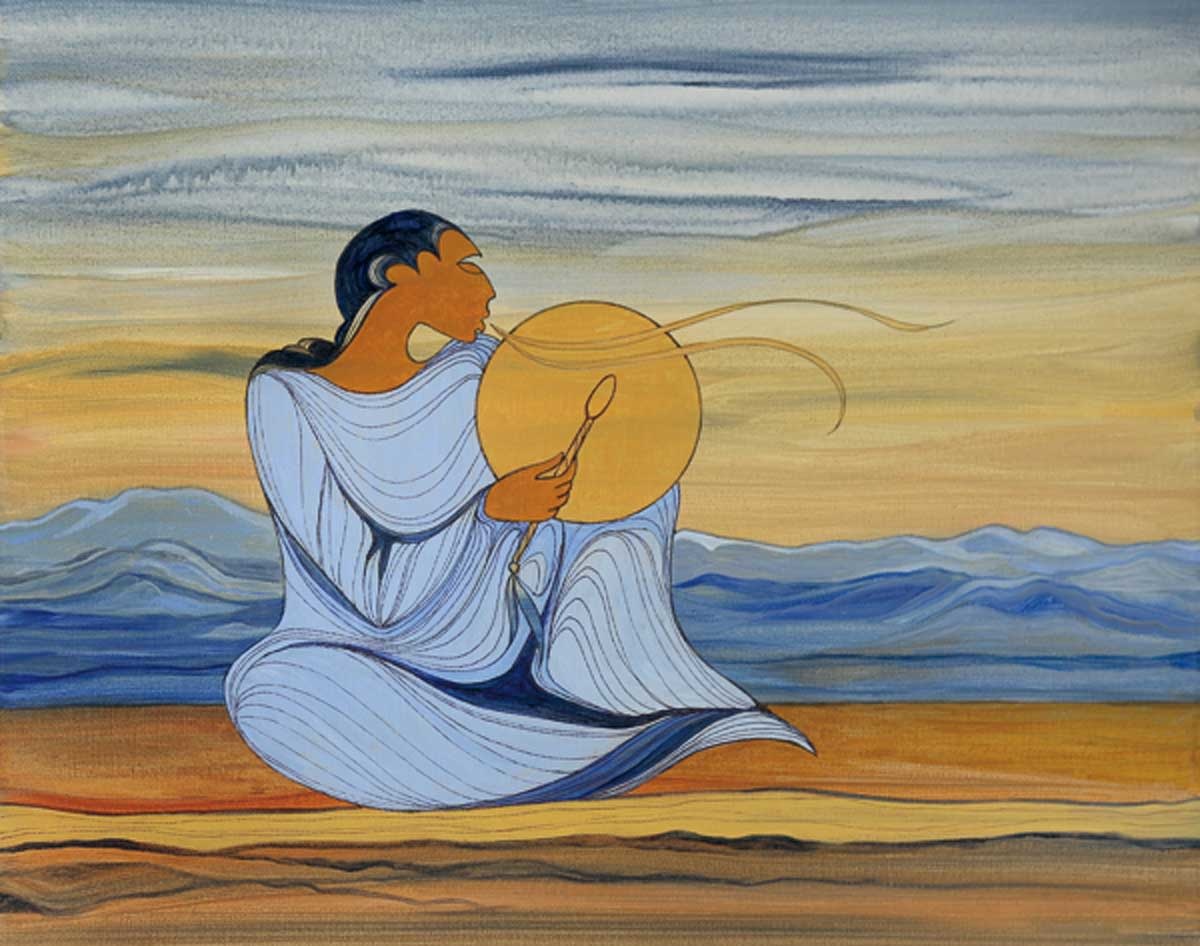 Mother of the Sea■Maxine Noel・ioyan mani Mother Of The Sea by Maxine Noel, Indigenous Art, First