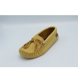 Woman's Natural Moose Hide Moccasin